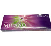 Сигареты Milano Superslim Grape Applemint (Милано Суперслим Кнопка Виноград-Мята)